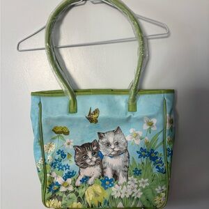 Y2K Cottagecore Avon Kitty Cat Cute Girly Tote